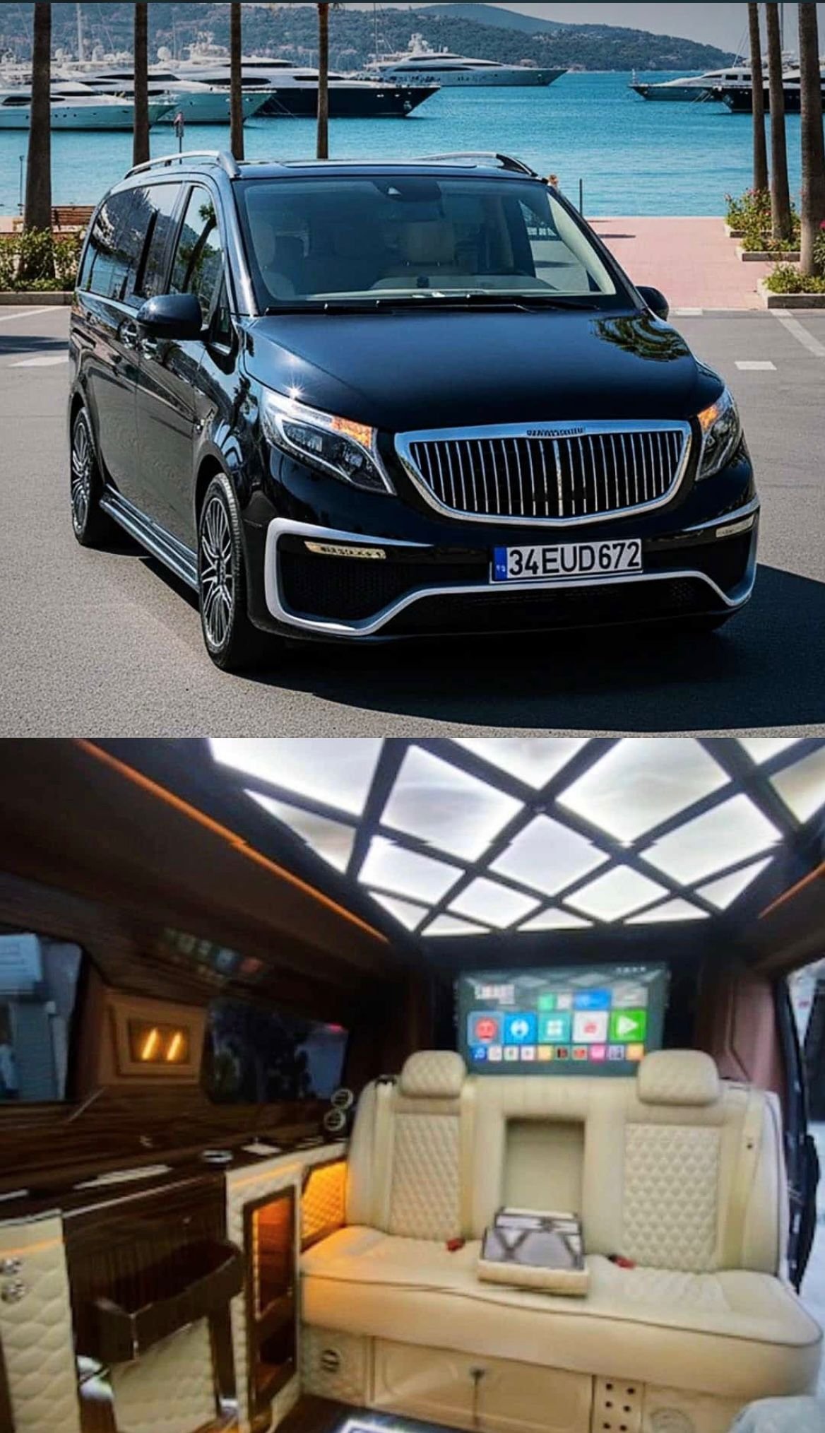 Lüks VIP transfer aracı - premium havalimanı transferi
